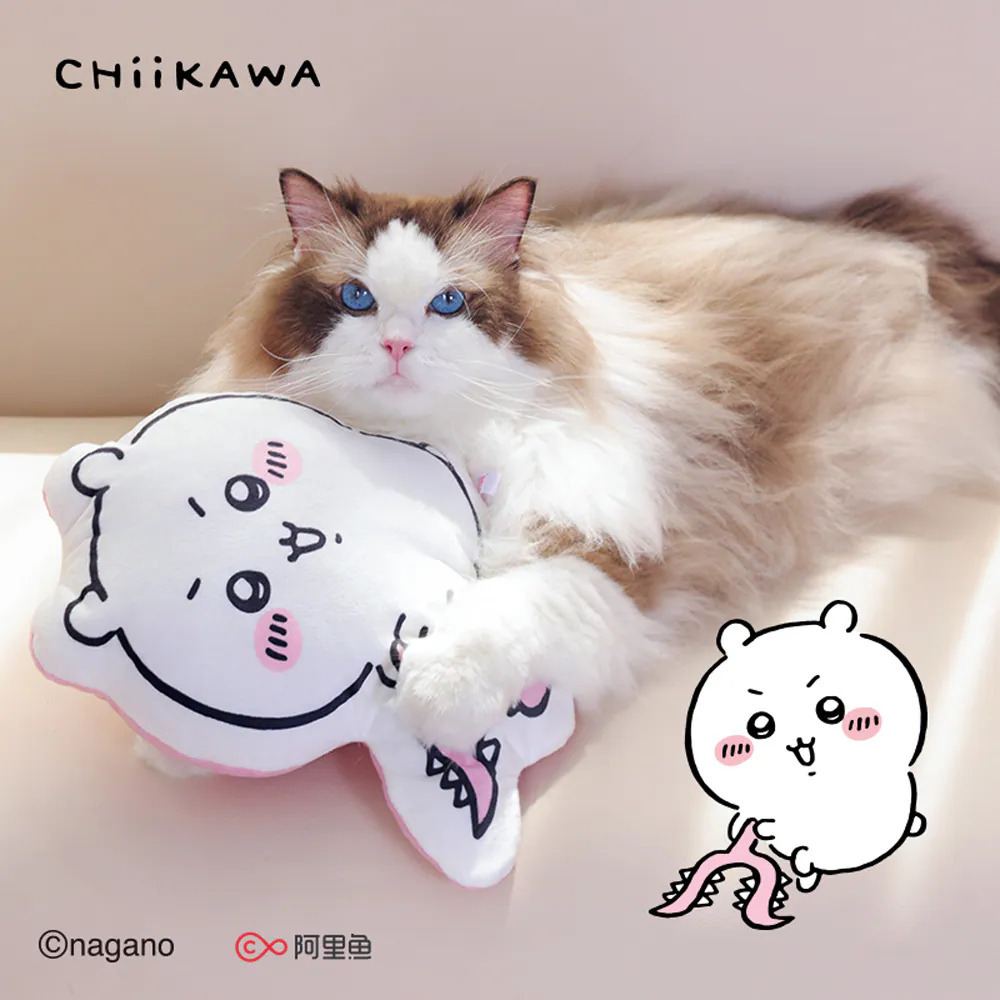 吉伊卡哇寵物咬咬抱枕-吉伊卡哇