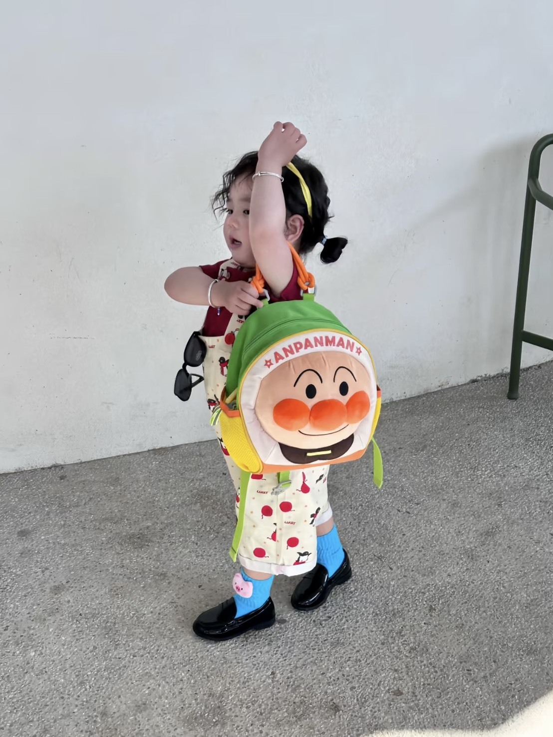 正版授權 麵包超人 兒童 立體雙肩後背包