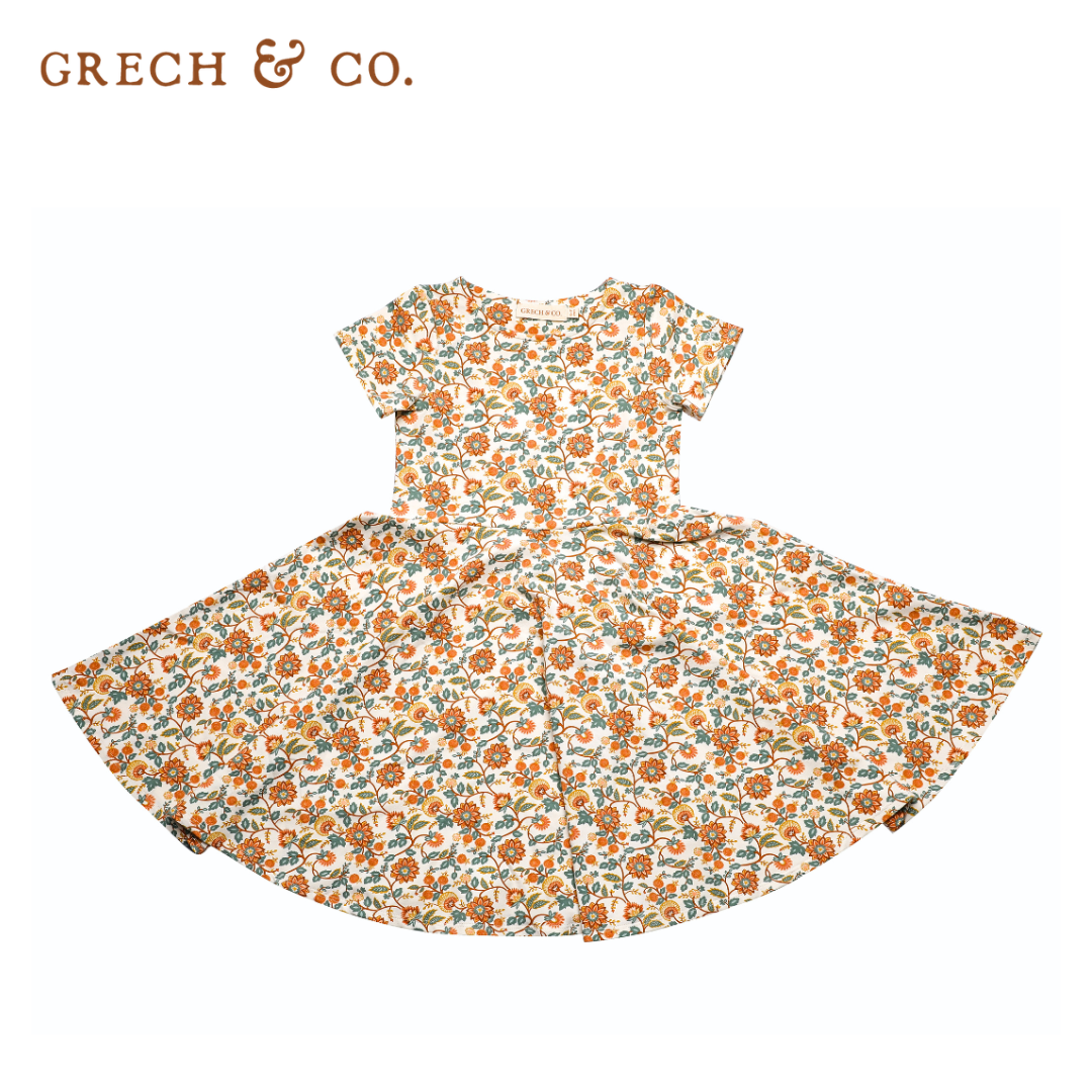 Grech&Co. 有機棉愛心挖洞洋裝 (多色可選)