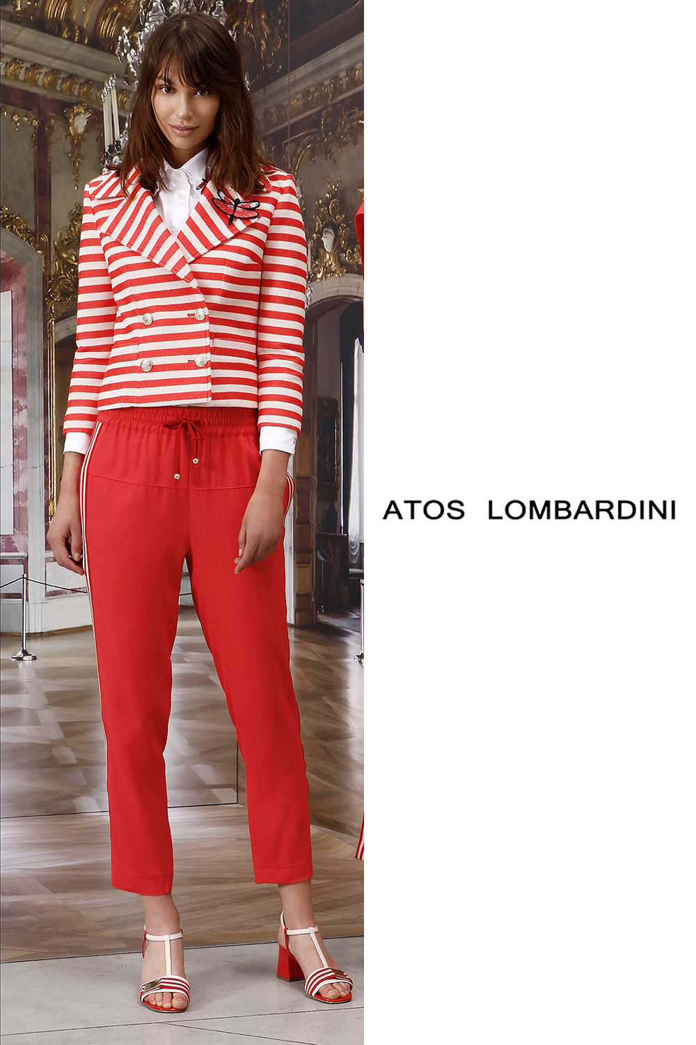 ATOS LOMBARDINI  雙排扣外套