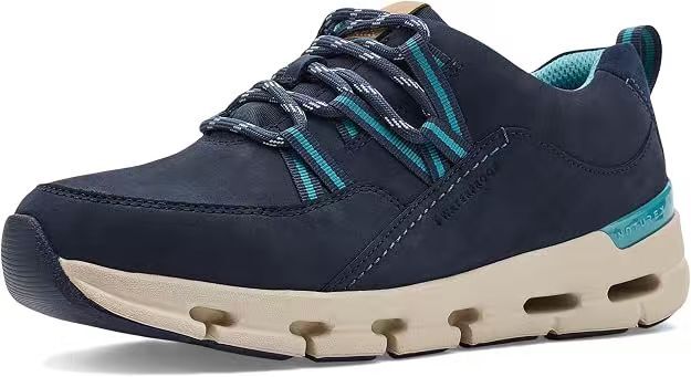 【預購】CLARKS H081158 Naturex 女裝麂皮舒適鞋 (深藍色)
