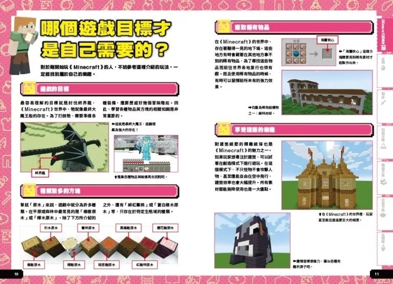 全面解密！Minecraft 怪物＆物品最強圖鑑