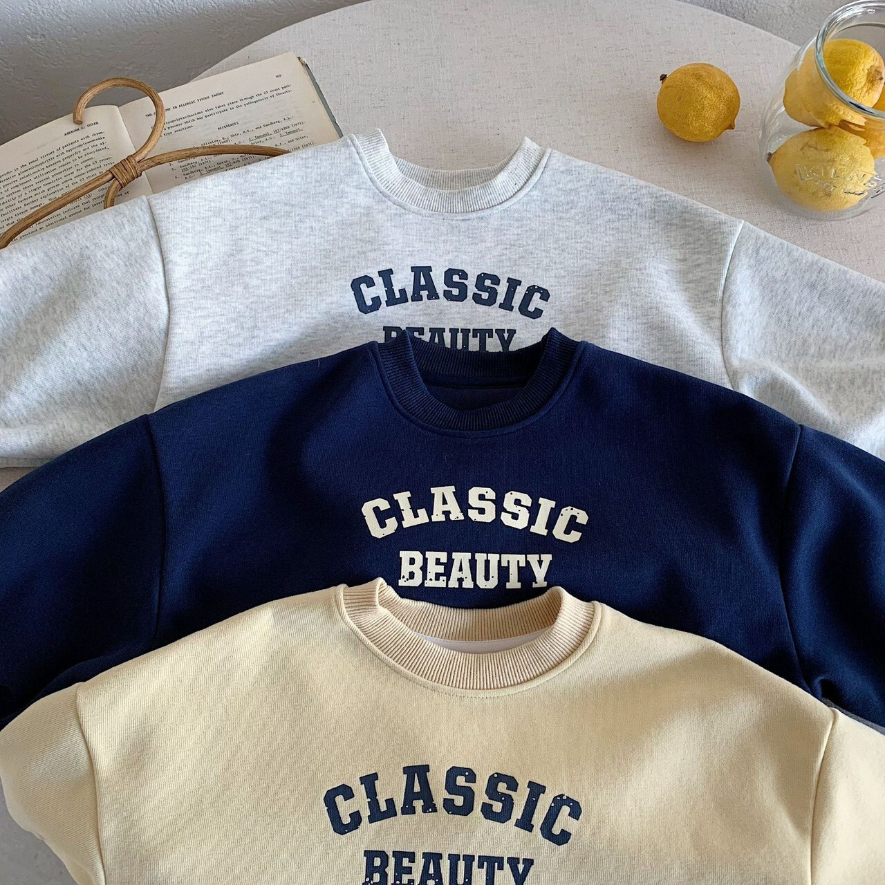 ⍜ 秋裝 ↠  CLASSIC 大學ｔｅｅ ✣