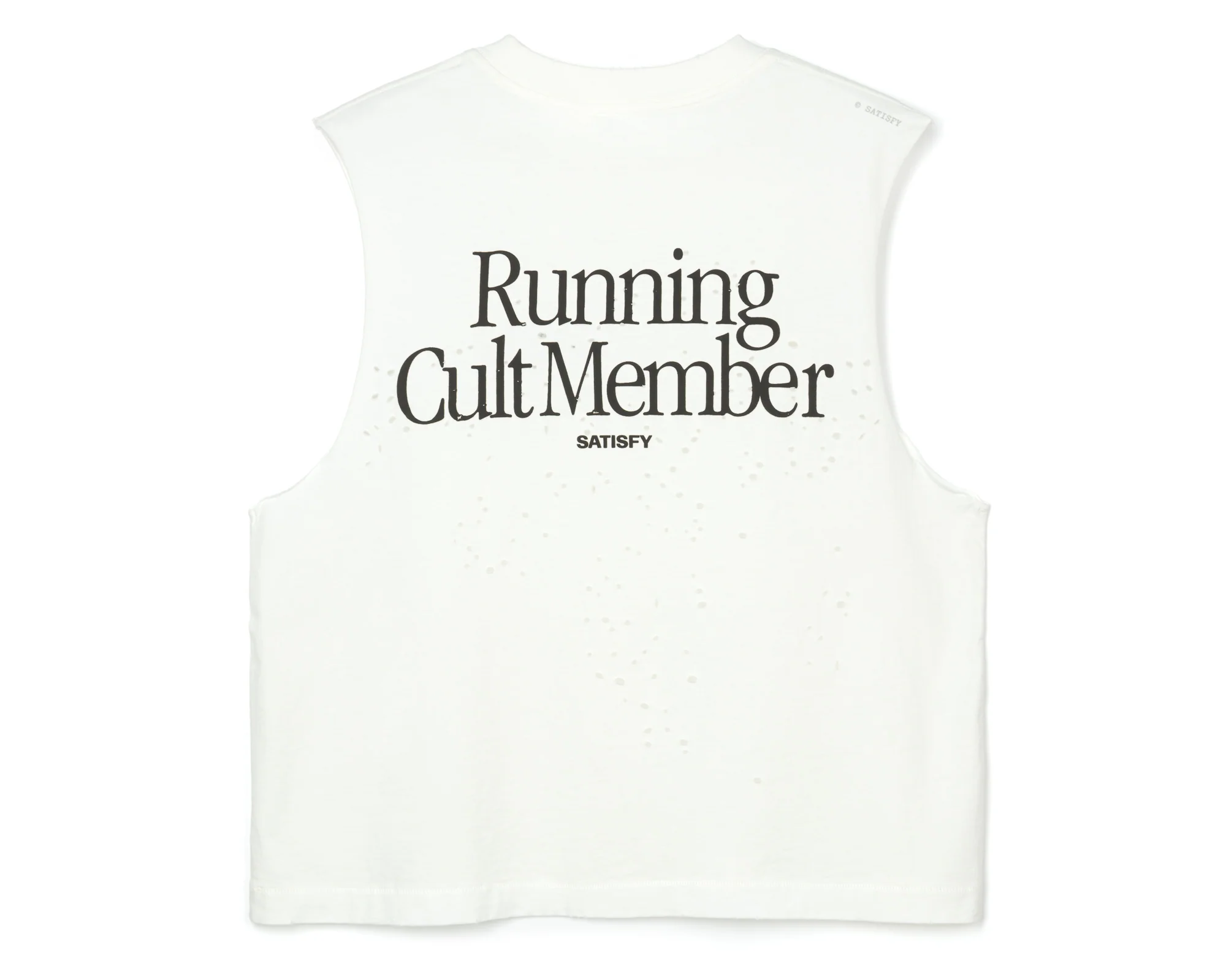 SATISFY｜MothTech™ Muscle Tee "Off-White"