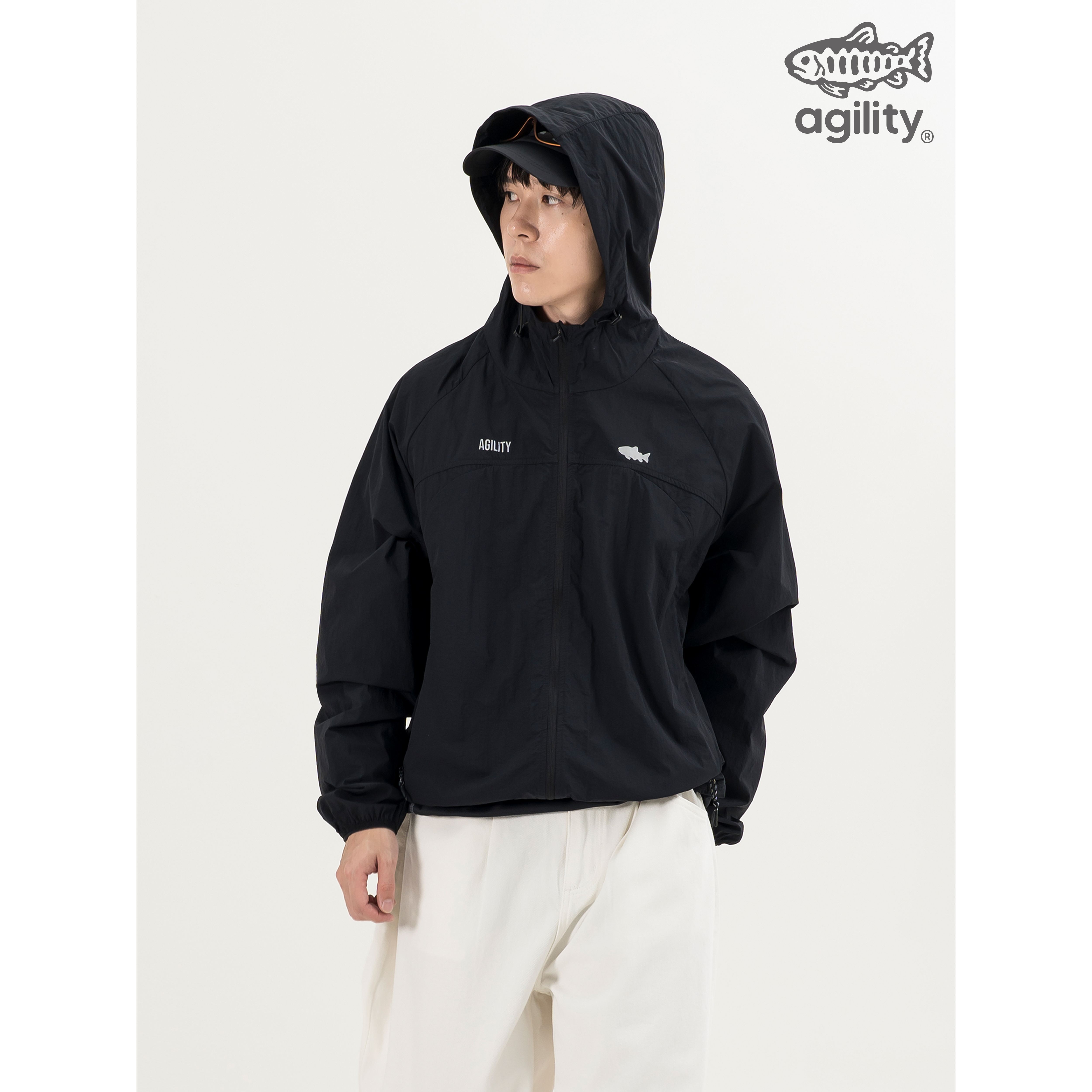 AGILITY Sun Protection Jacket 魚影 連帽防曬外套 [AS-1]