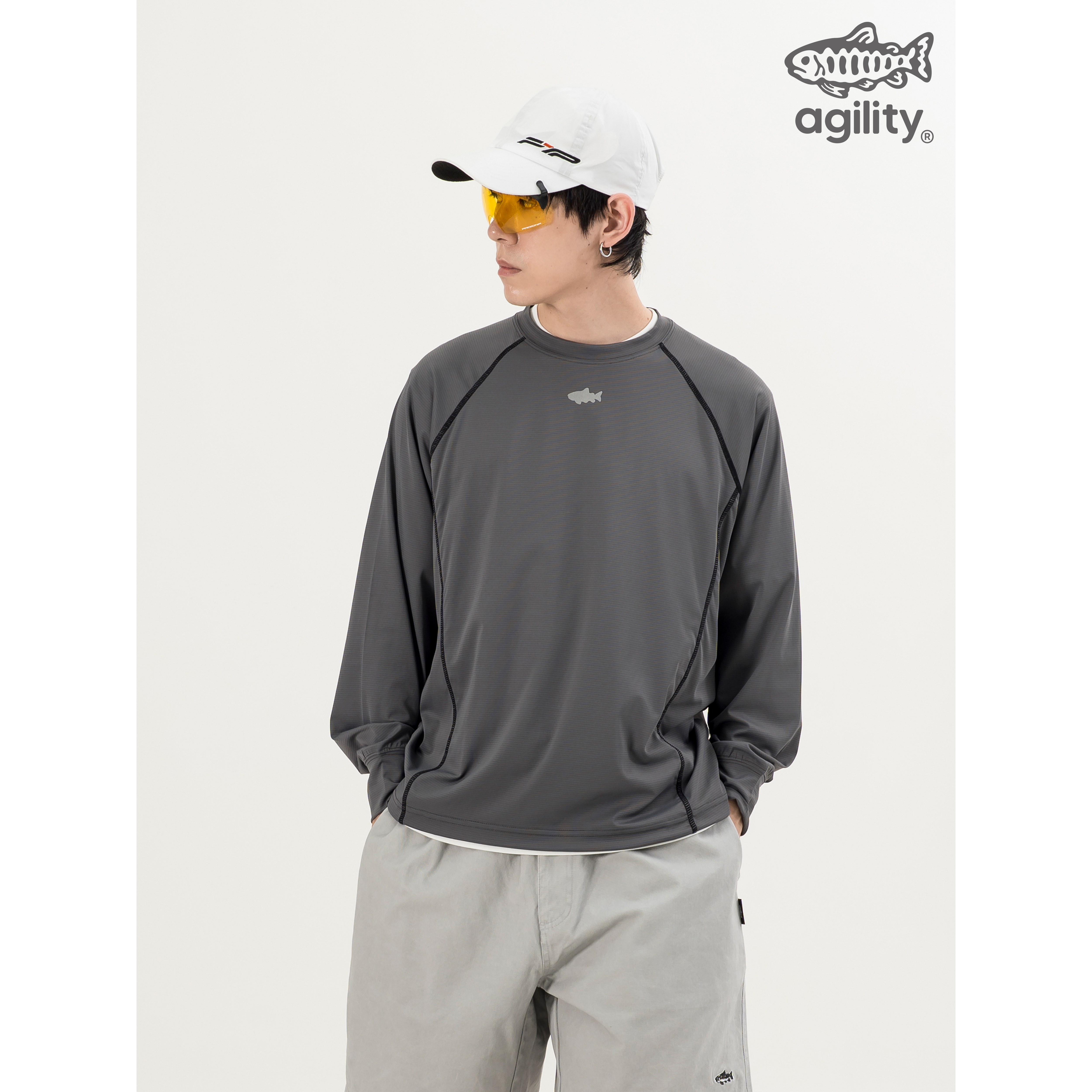 AGILITY Sun Protection LS Tee 魚影 防曬長袖Tee [AS-2]