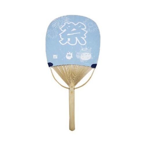 竹柄小團扇 龍貓 祭典