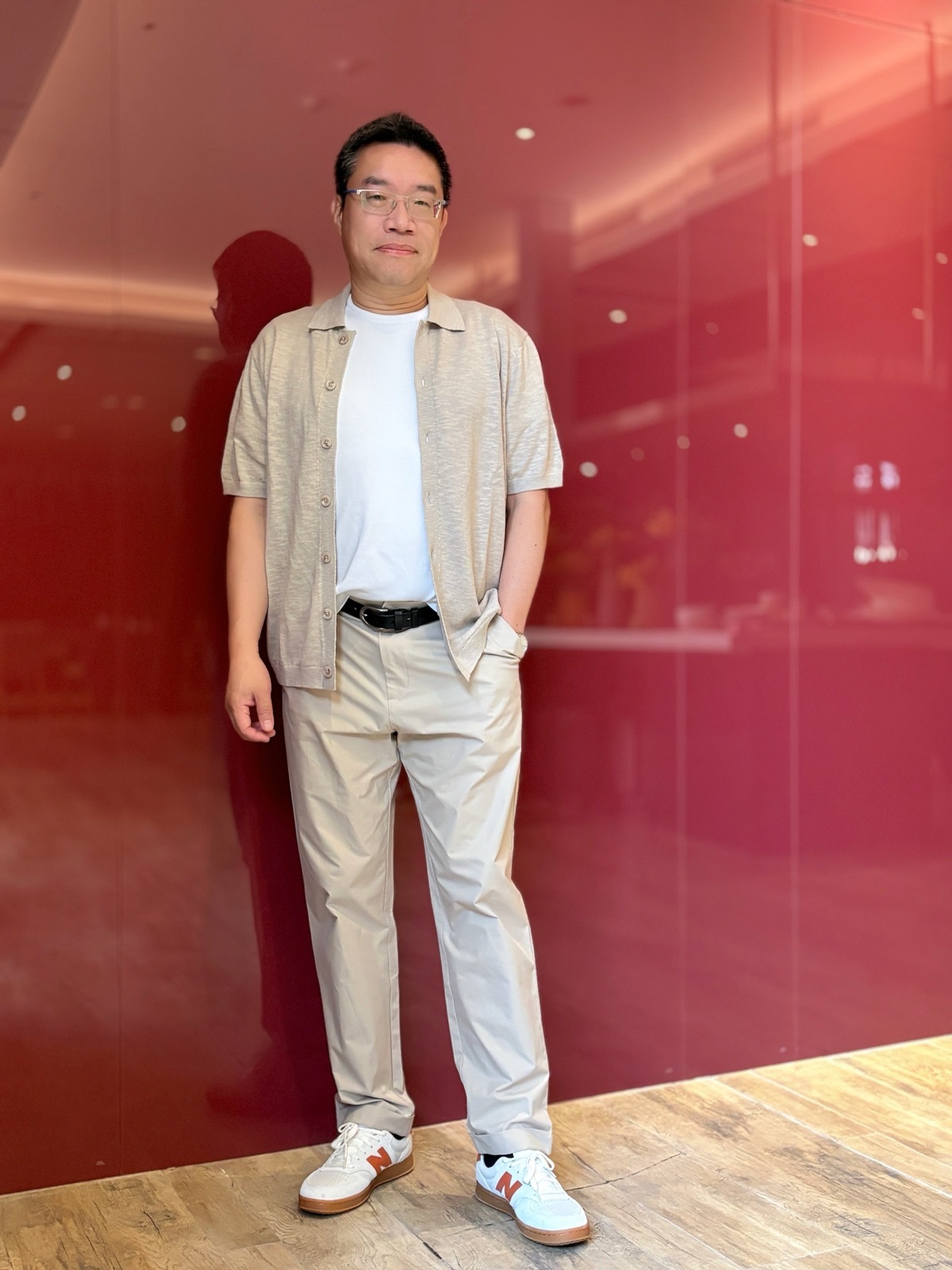 憲哥穿搭 週末的鬆一點