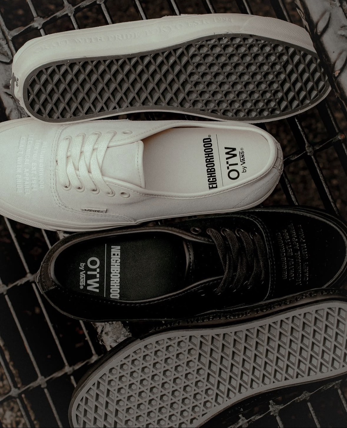 <職人工藝🔥>NEIGHBORHOOD × OTW by Vans Authentic 44 Black Natural