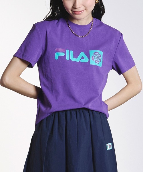 日本預訂 FILAⅹROSEBUD ROSE T-SHIRTS