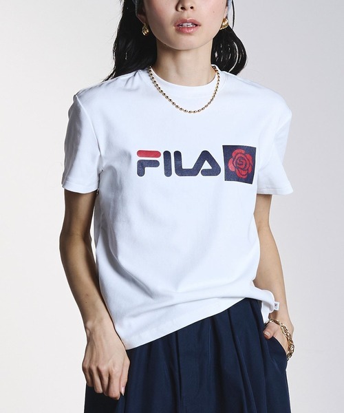 日本預訂 FILAⅹROSEBUD ROSE T-SHIRTS