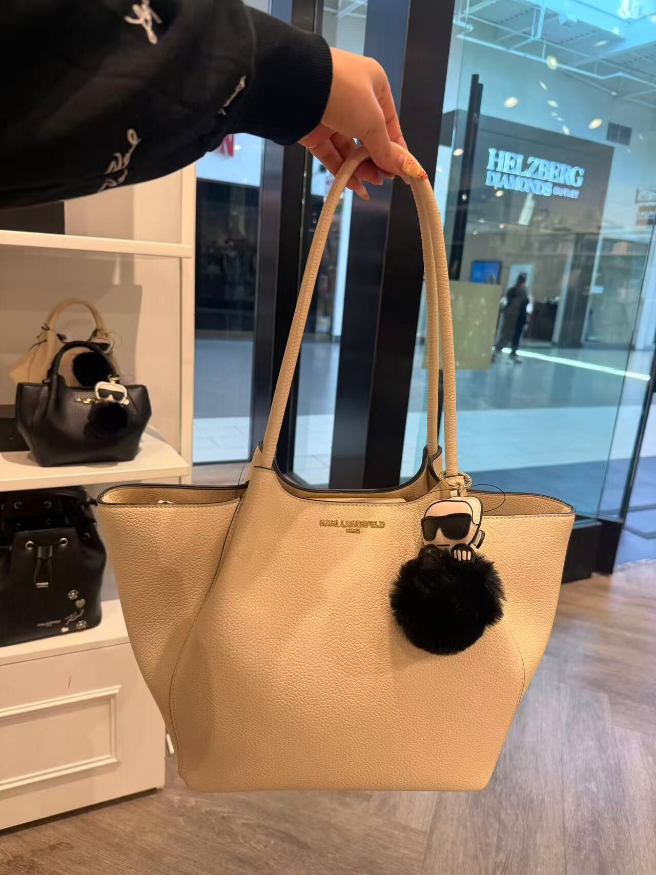 【預購】KARL LAGERFELD H0811104 Croix Tote 手提包