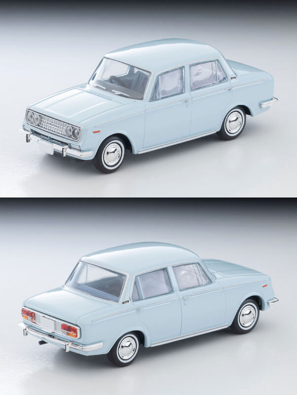 預訂:1/64 TOMYTEC LV-222a Toyopet Corona 1500 Deluxe (Light Blue) '66 Model (341987)