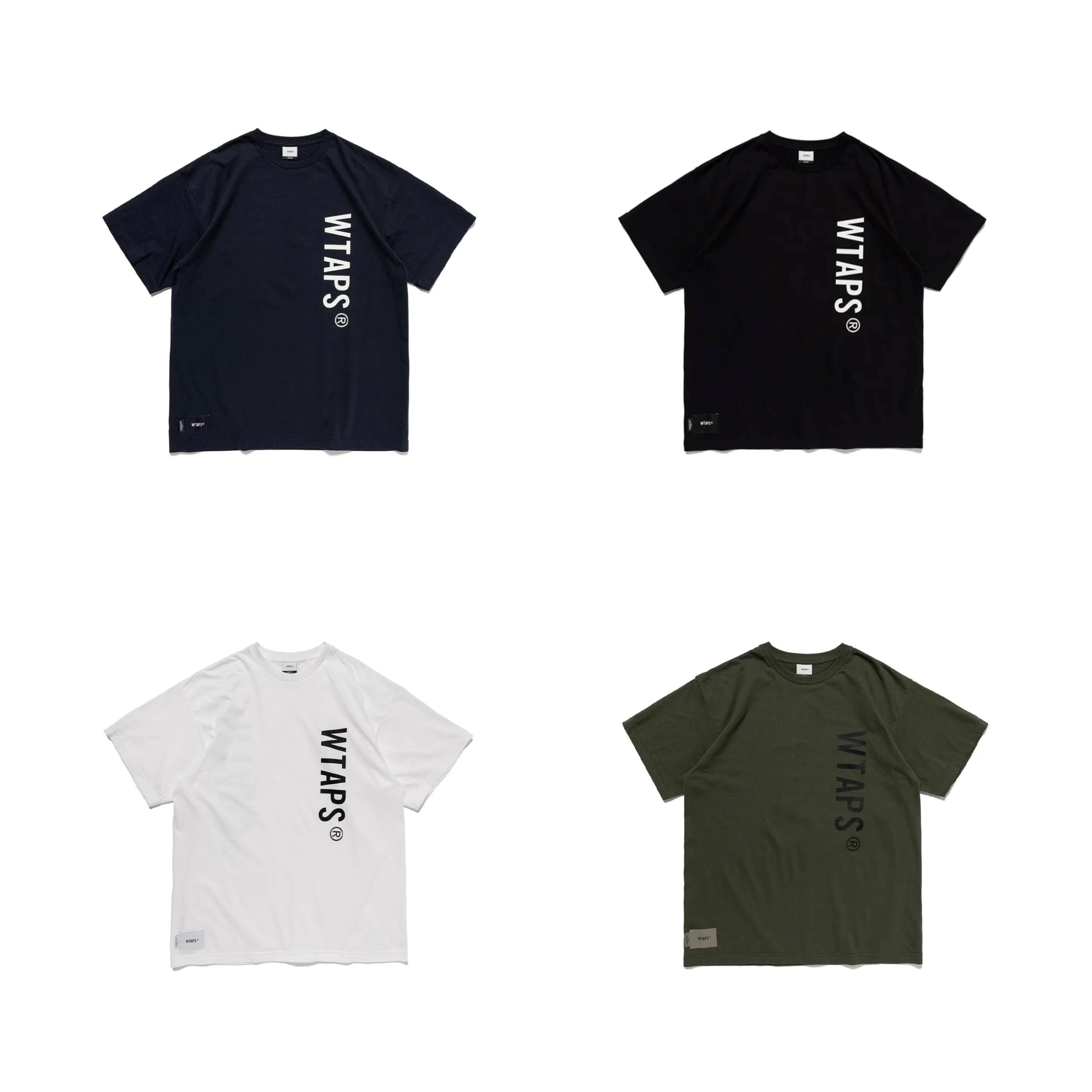2026SS WTAPS SIGN / SS / COTTON 目錄隱藏款 側邊 LOGO 短T 現貨 261ATDT-STM08S