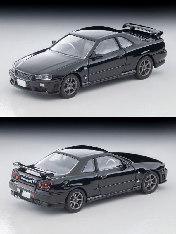 預訂:1/64 TOMYTEC LV-N353c Nissan Skyline 2-door Sport Coupe 25GT TURBO w/Option Part (Black) 2000 Model (339533)