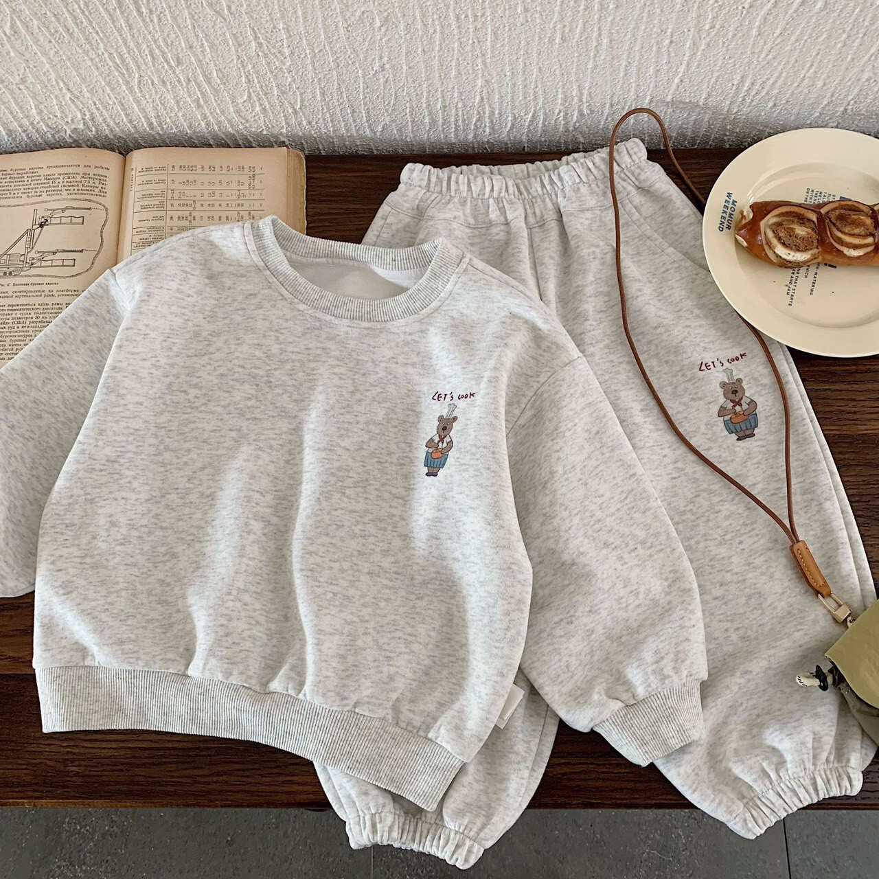 🍂 秋裝 🧑‍🍳 Let’s cook 廚師熊熊套裝 ✣