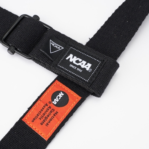 NCAA 皮帶 黑色 織標 腰帶 中性 7325189720