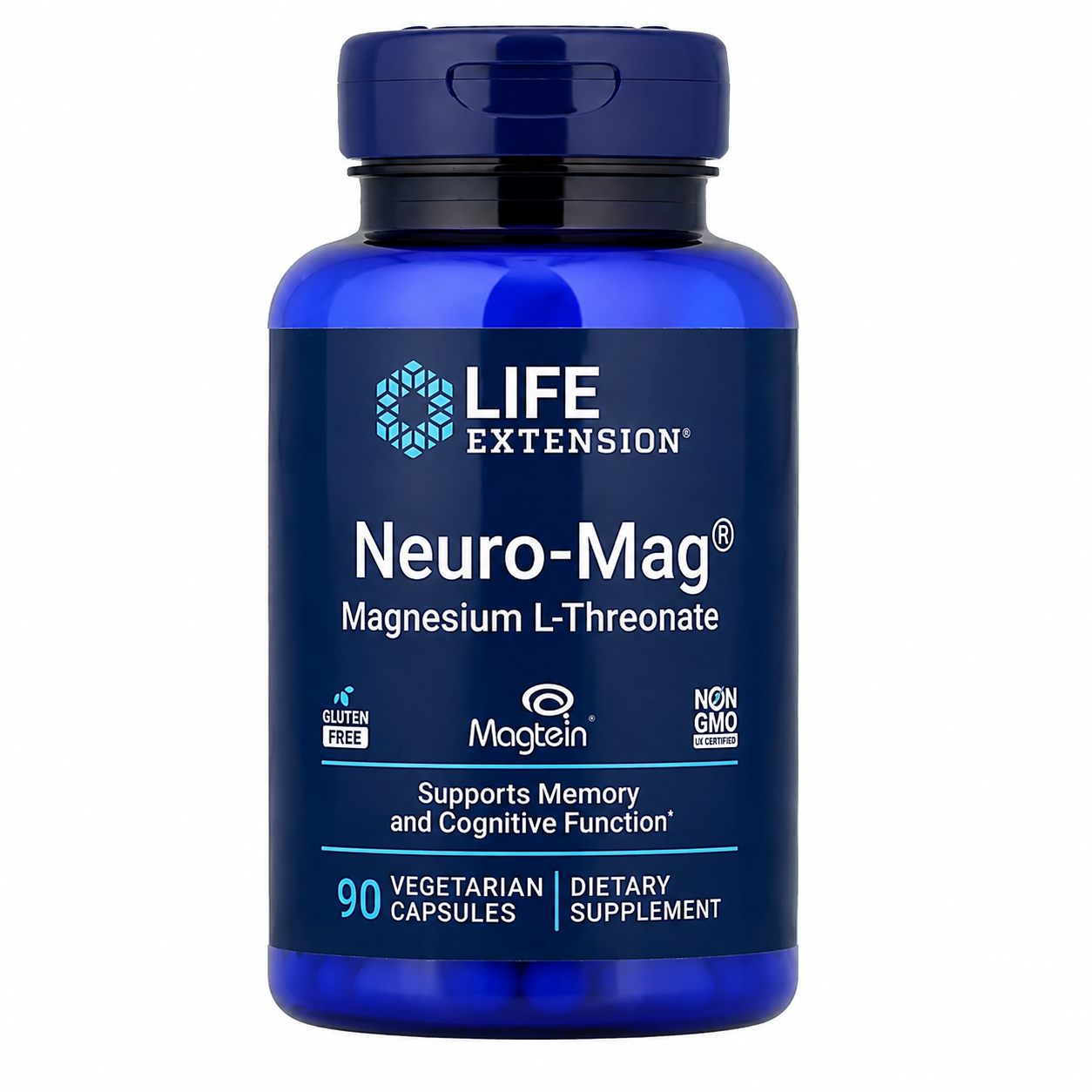 【iHerb】任兩件免運 Life Extension Neuro-Mag L-蘇糖酸鎂 90粒
