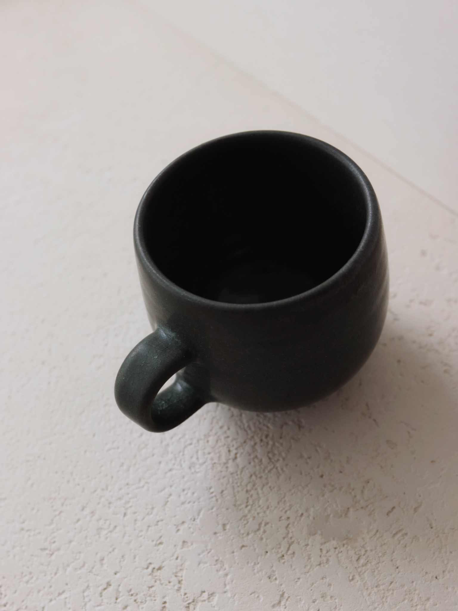 陶工房 三寿 黑釉 咖啡杯