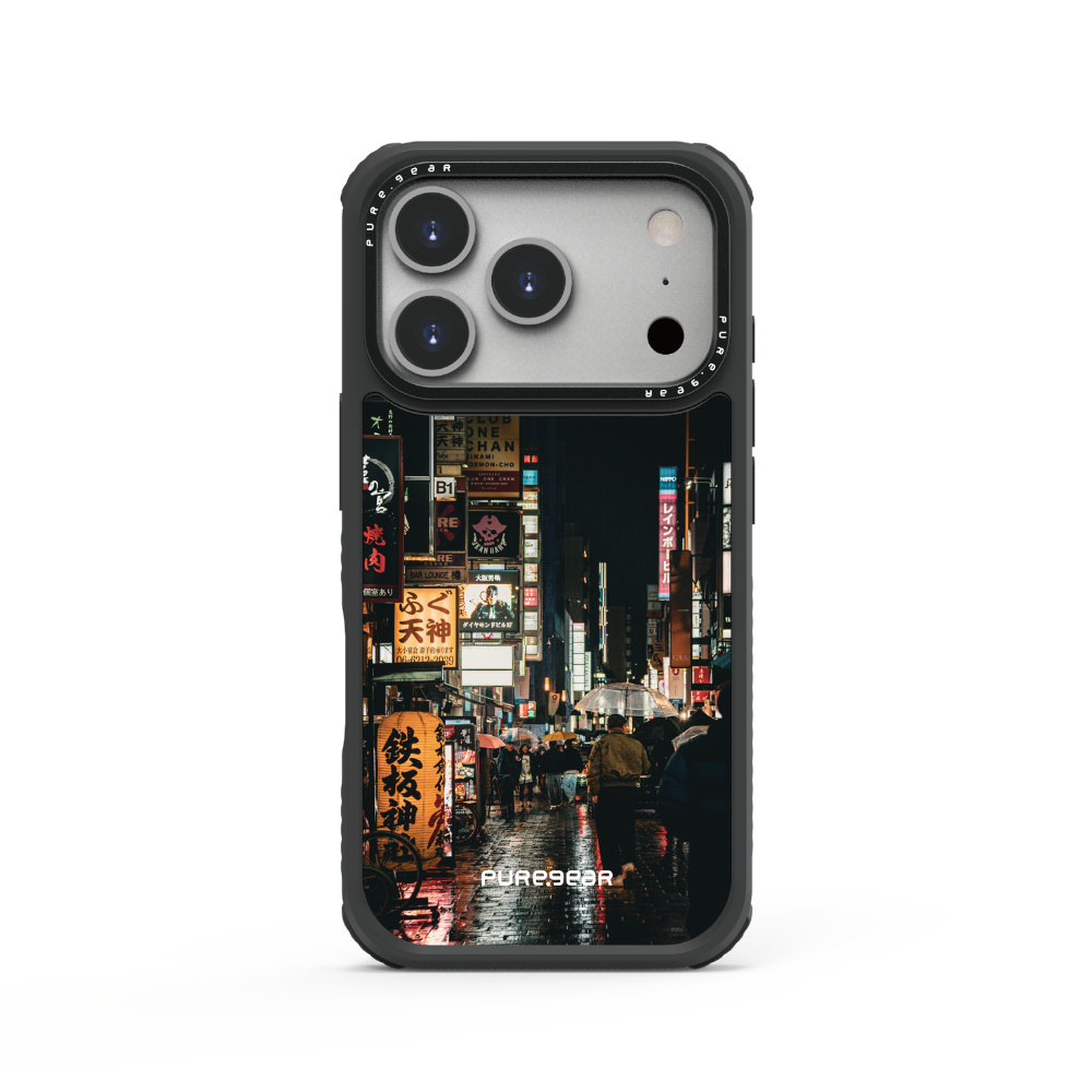 iPhone 輕坦克防摔手機殼 / 霓虹迴路(微光集影)