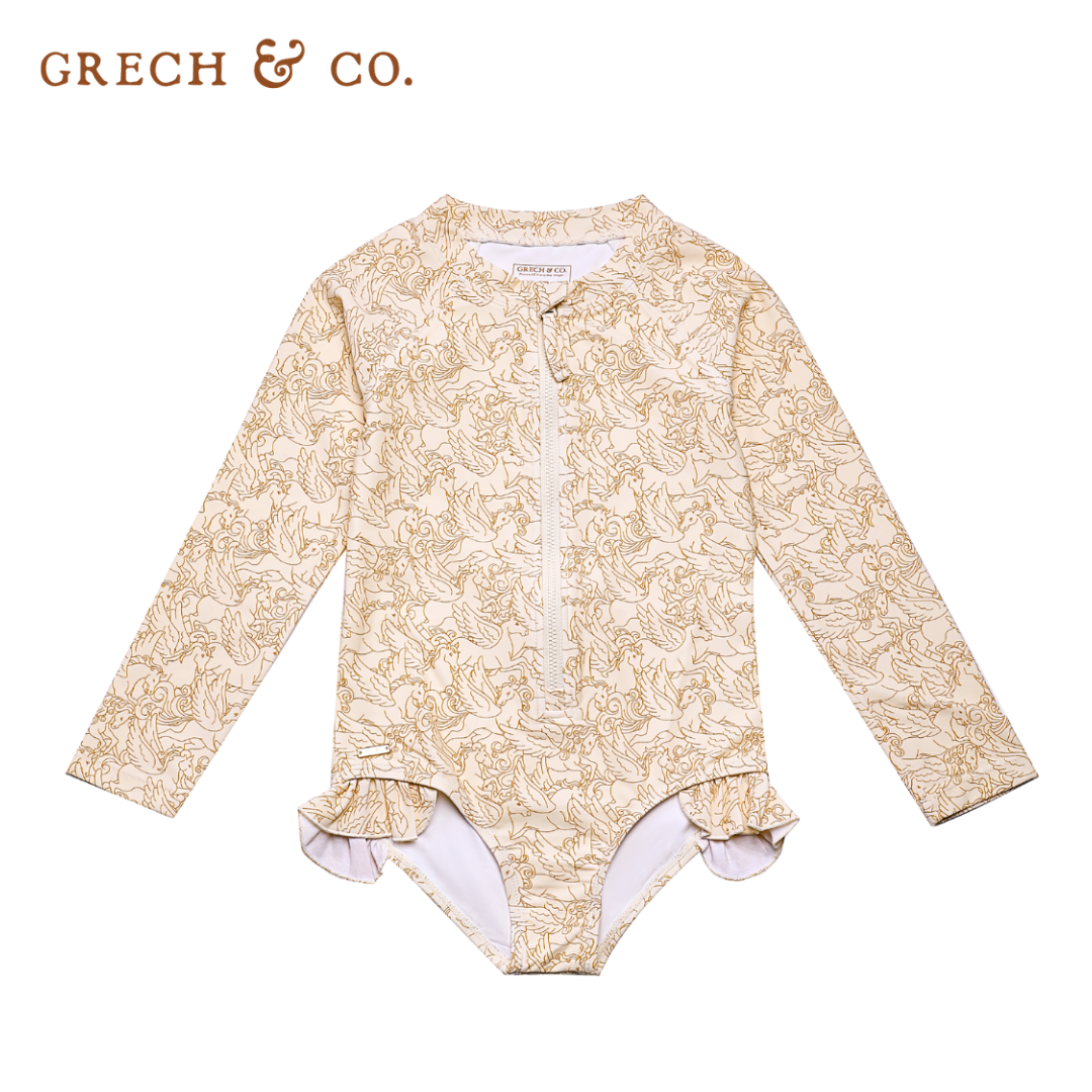 Grech&Co. 抗UV防曬長袖泳衣(多色可選)