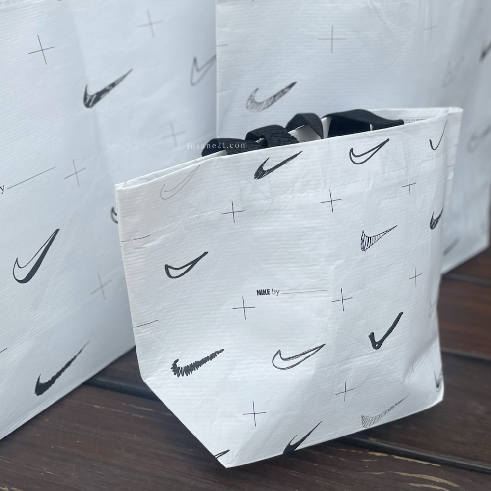 NIKE 中款 塗鴉款 環保 防水購物袋 手提袋 海外限定