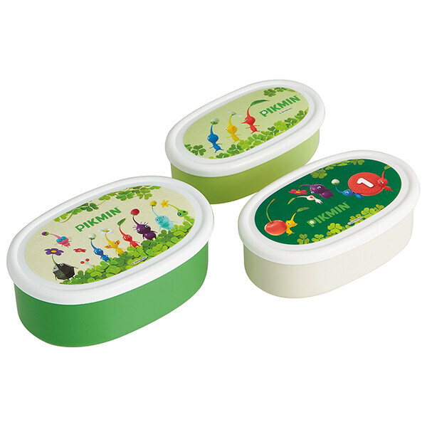 Nintendo Pikmin Sealable Container 3-Piece Set