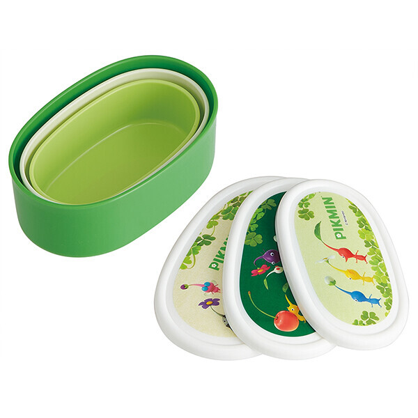 Nintendo Pikmin Sealable Container 3-Piece Set