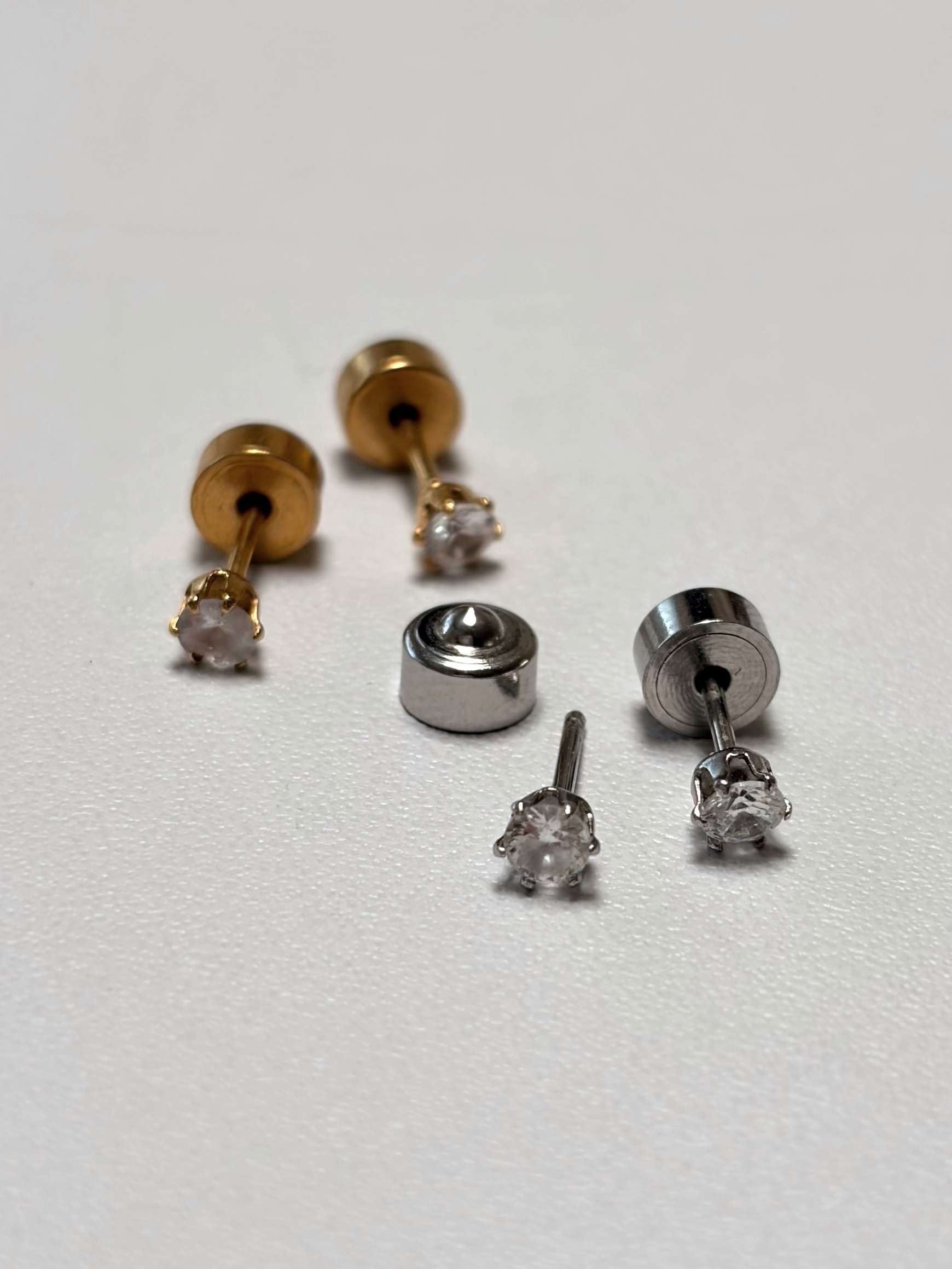 SS mini stone pierce