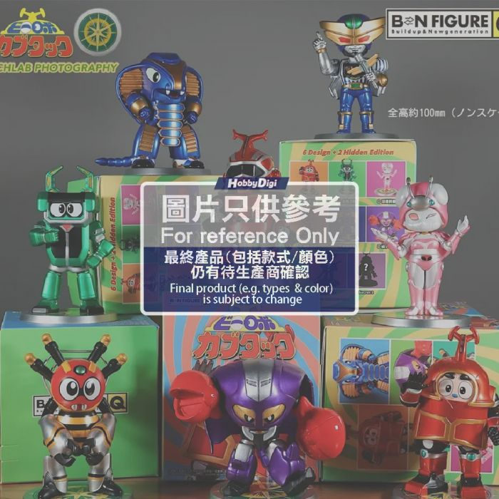 BN FIGURE Q《機甲小寶 卡布達》Vol.3 ( BOX OF 8 )
