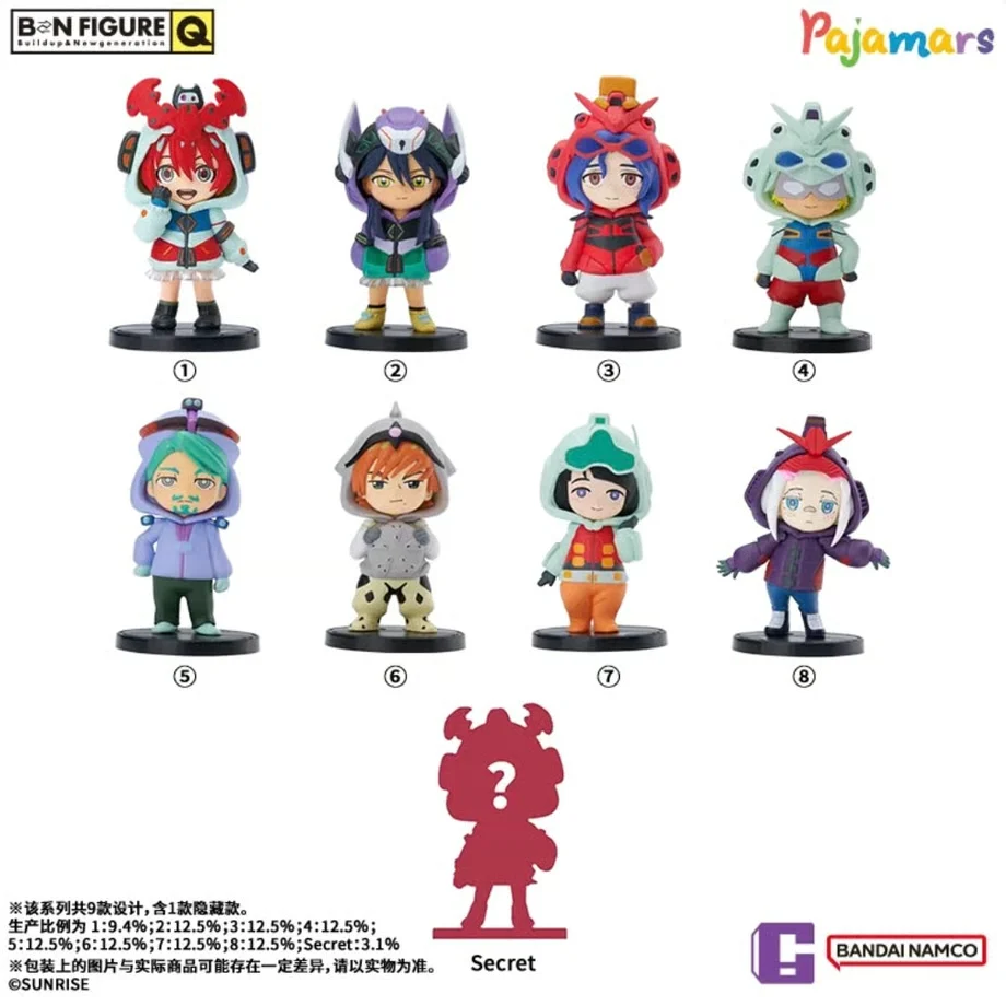 BN FIGURE Q《高達GQUUUUUUX》睡衣造型Ver. (BOX OF 8)