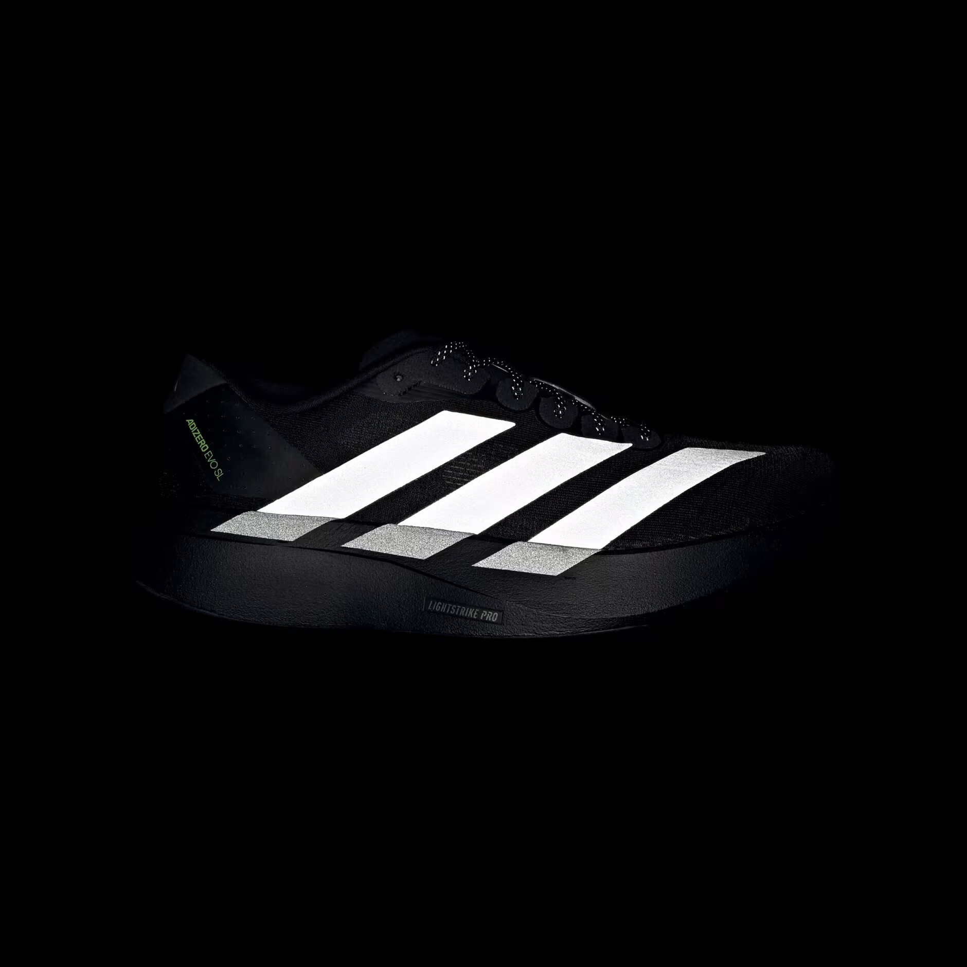 Adidas Adizero Evo SL Black Silver 3M Reflective 黑色銀間3M反光 │ KJ1365