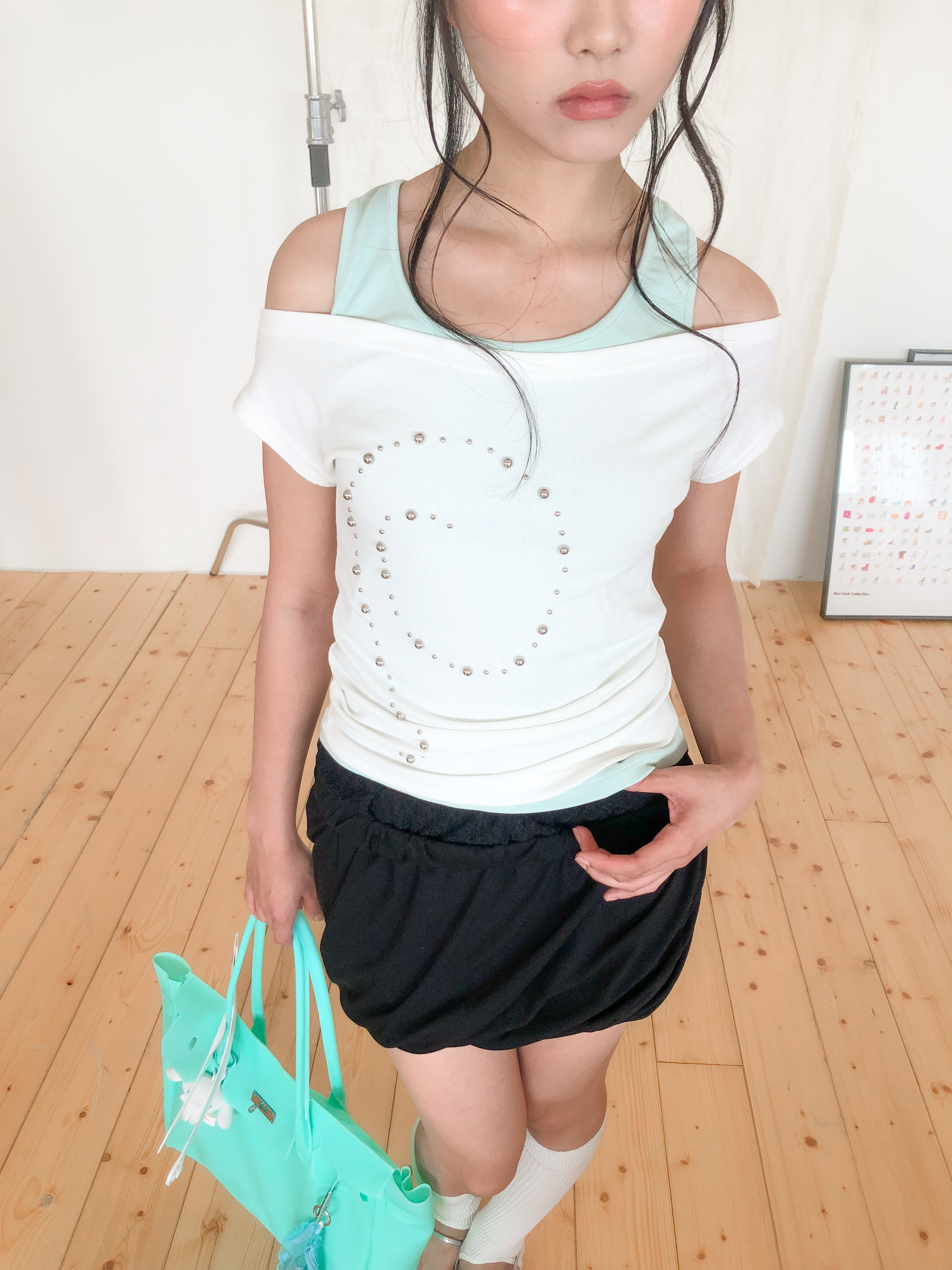 snail tee #上衣