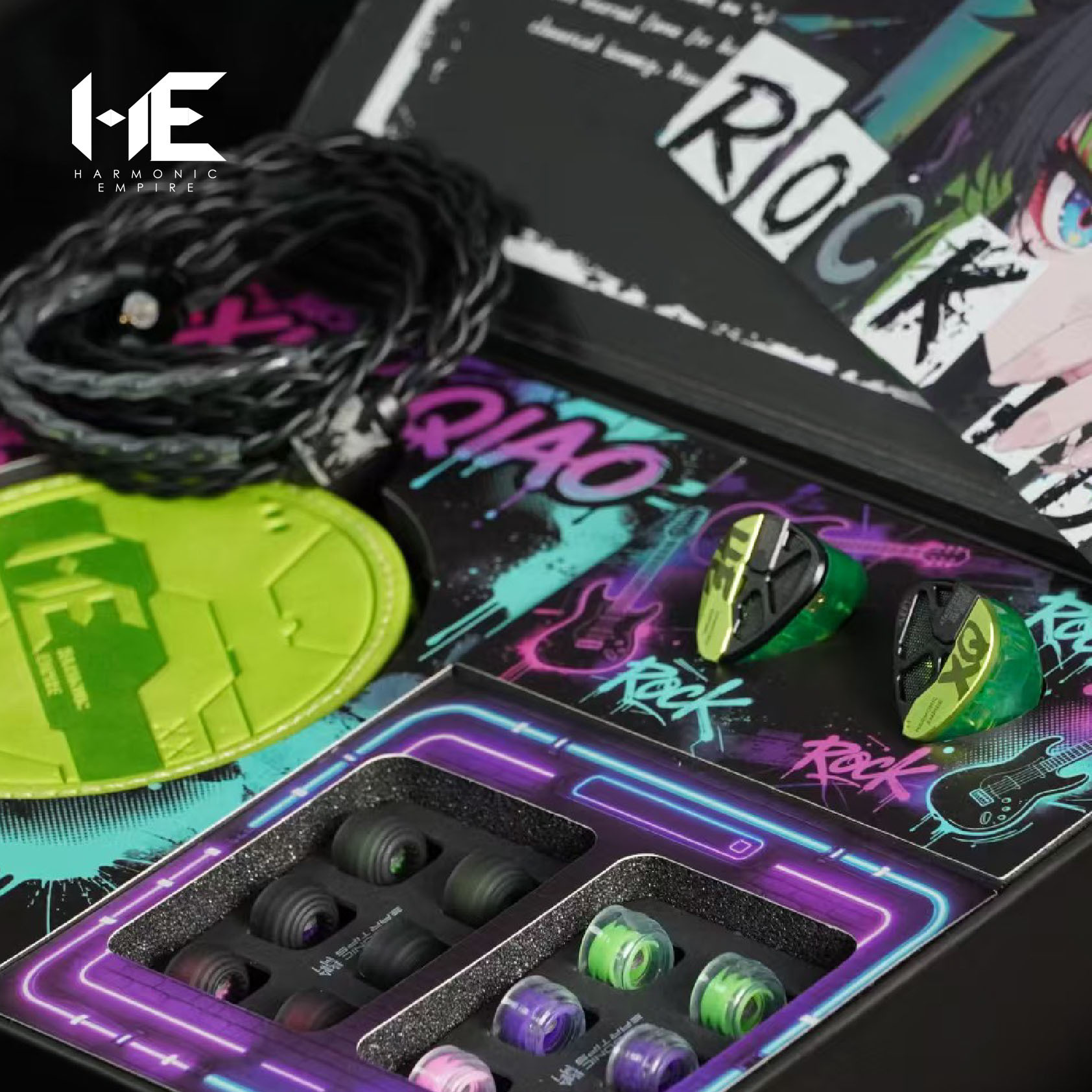 HE小喬搖滾Rock版入耳式耳機