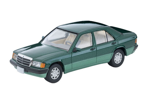 預訂:1/64 TOMYTEC LV-N77d Mercedes-Benz 190 E (Green) 92 Model (341826)