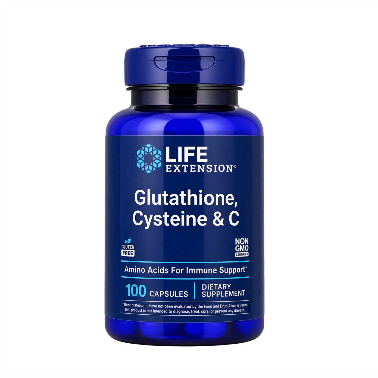 【iHerb】任兩件免運 Life Extension 谷胱甘肽 半胱氨酸 維生素C 100粒