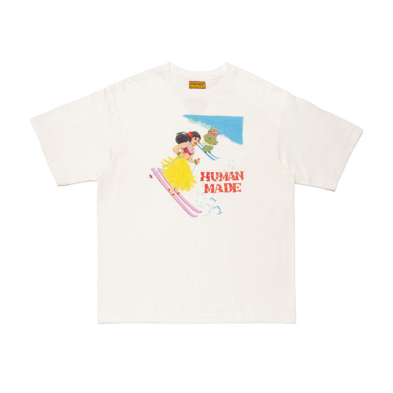 2026AW HUMAN MADE x KEIKO SOOTOME T-SHIRT 插畫家 五月女 滑雪 帆船 聯名 短袖