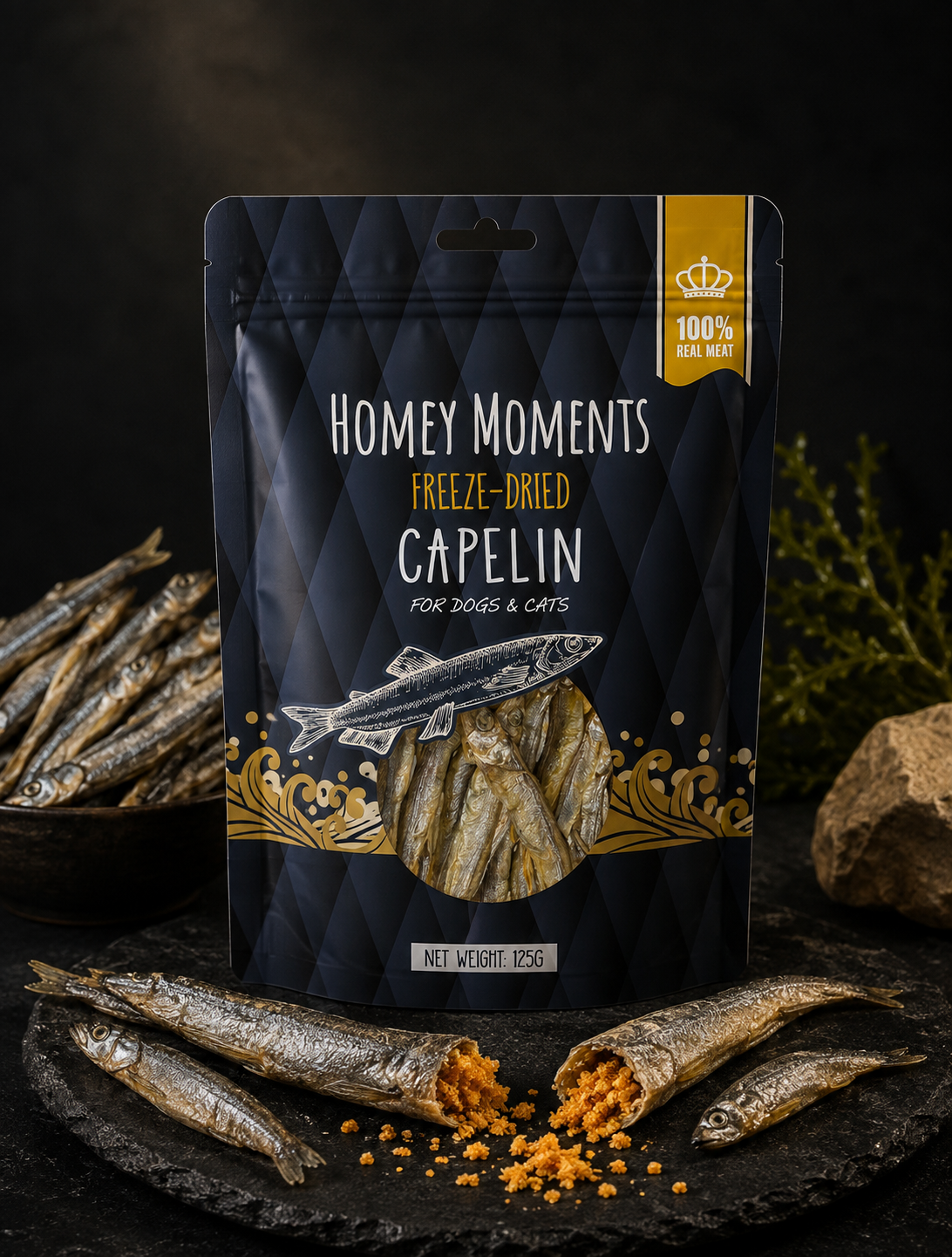 Homey Moments 凍乾多春魚 (125g)