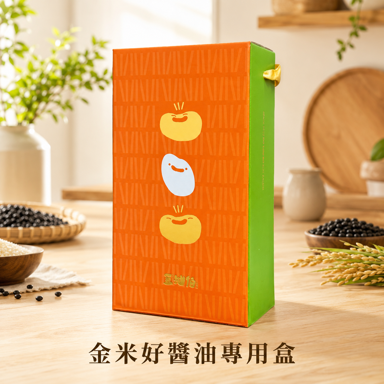 【傑西大叔團購8/10-8/24】豆吉金米好禮盒300ml 2入盒-不挑色(空盒，不含醬油商品)