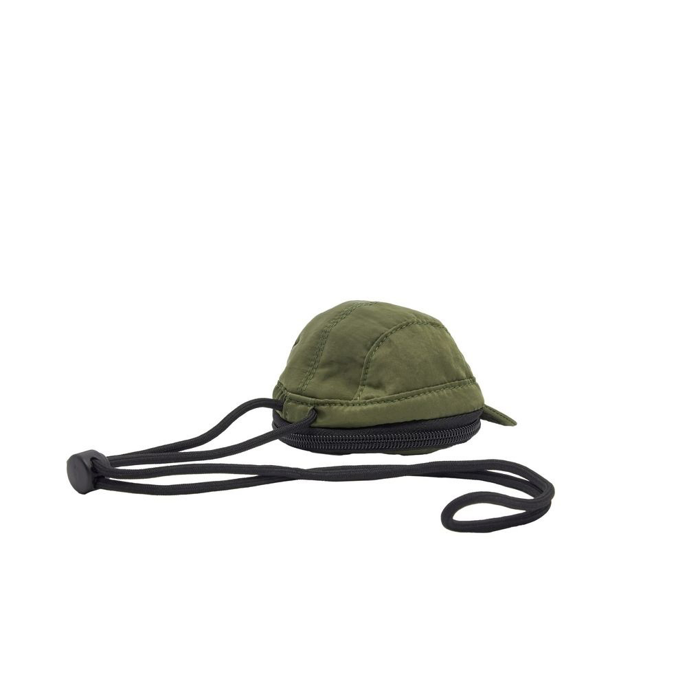 NCAA 隨身小袋 軍綠 五分割帽 造型 小零錢包 7455178072