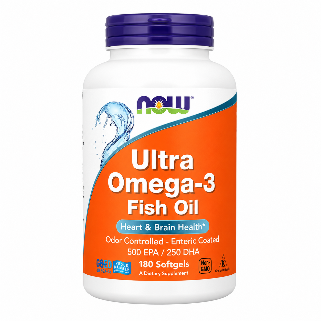 【iHerb】Now Foods Ultra Omega-3 超級Omega3 魚油 180粒