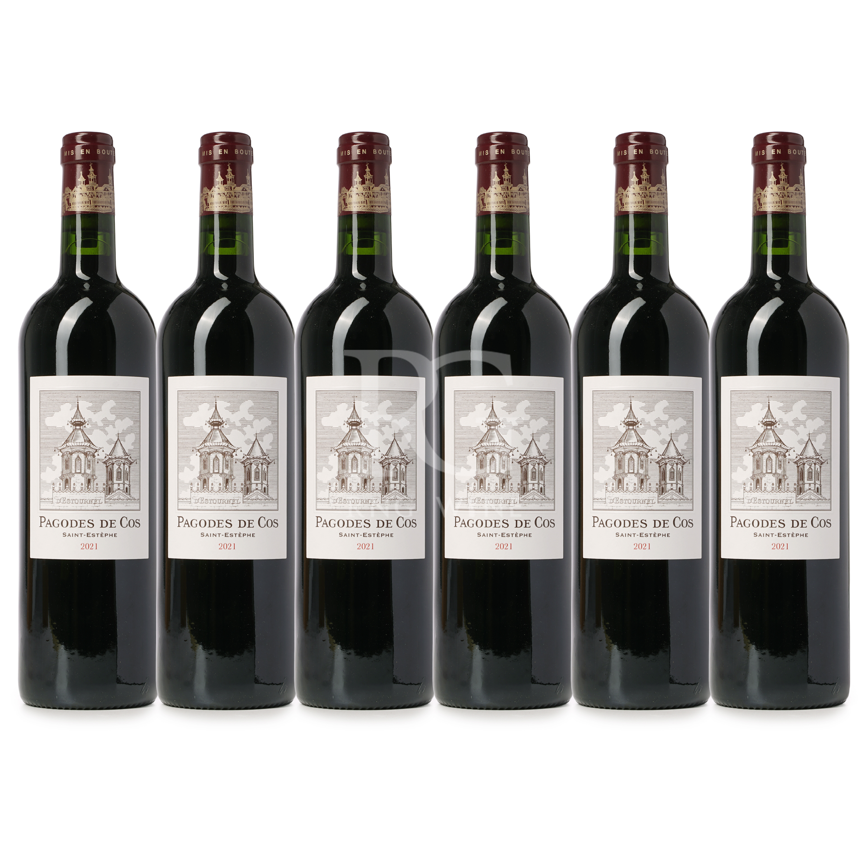 Les Pagodes de Cos 2021 (RP91) - 6 Bottle Pack
