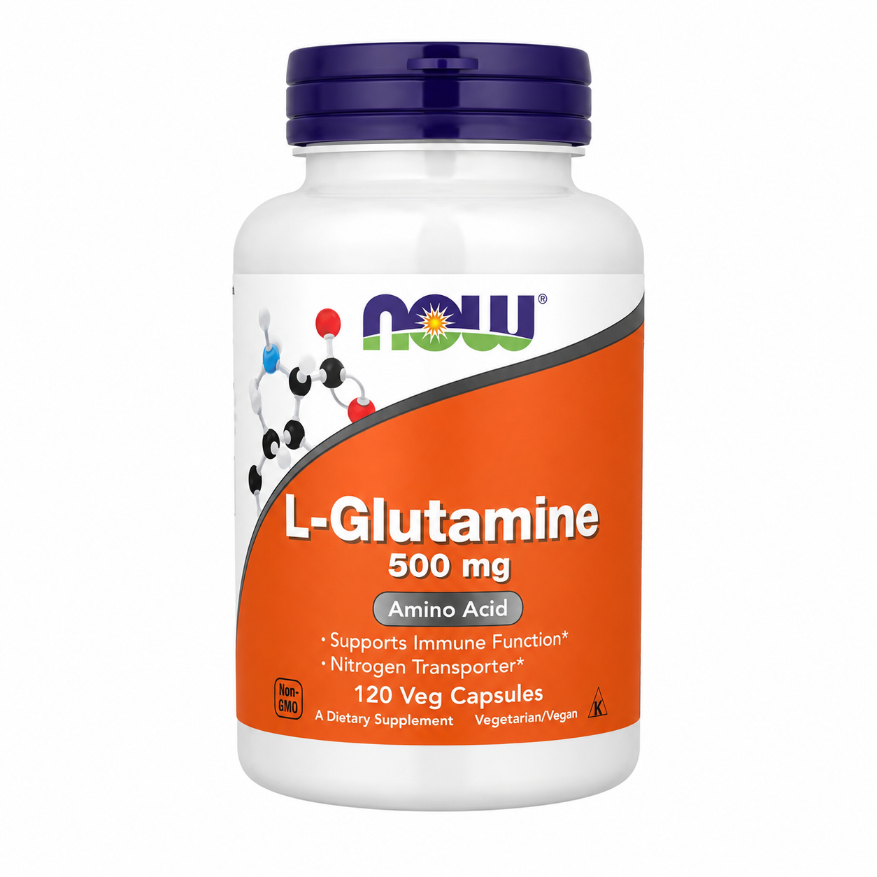 【iHerb】NOW Foods L-Glutamine 谷氨酰氨 500mg 120粒