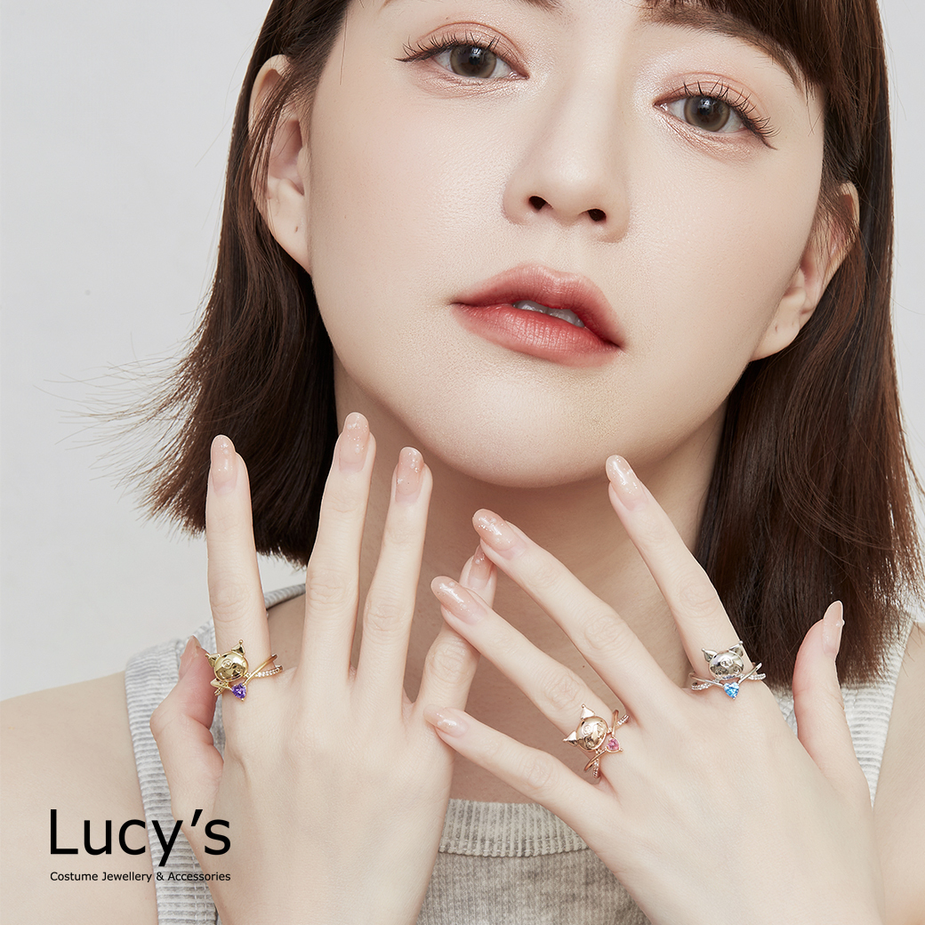 Lucy's X KUROMI 限量聯名 Vivid Whimsy 開口戒 (三色) (132318/132319/132320)