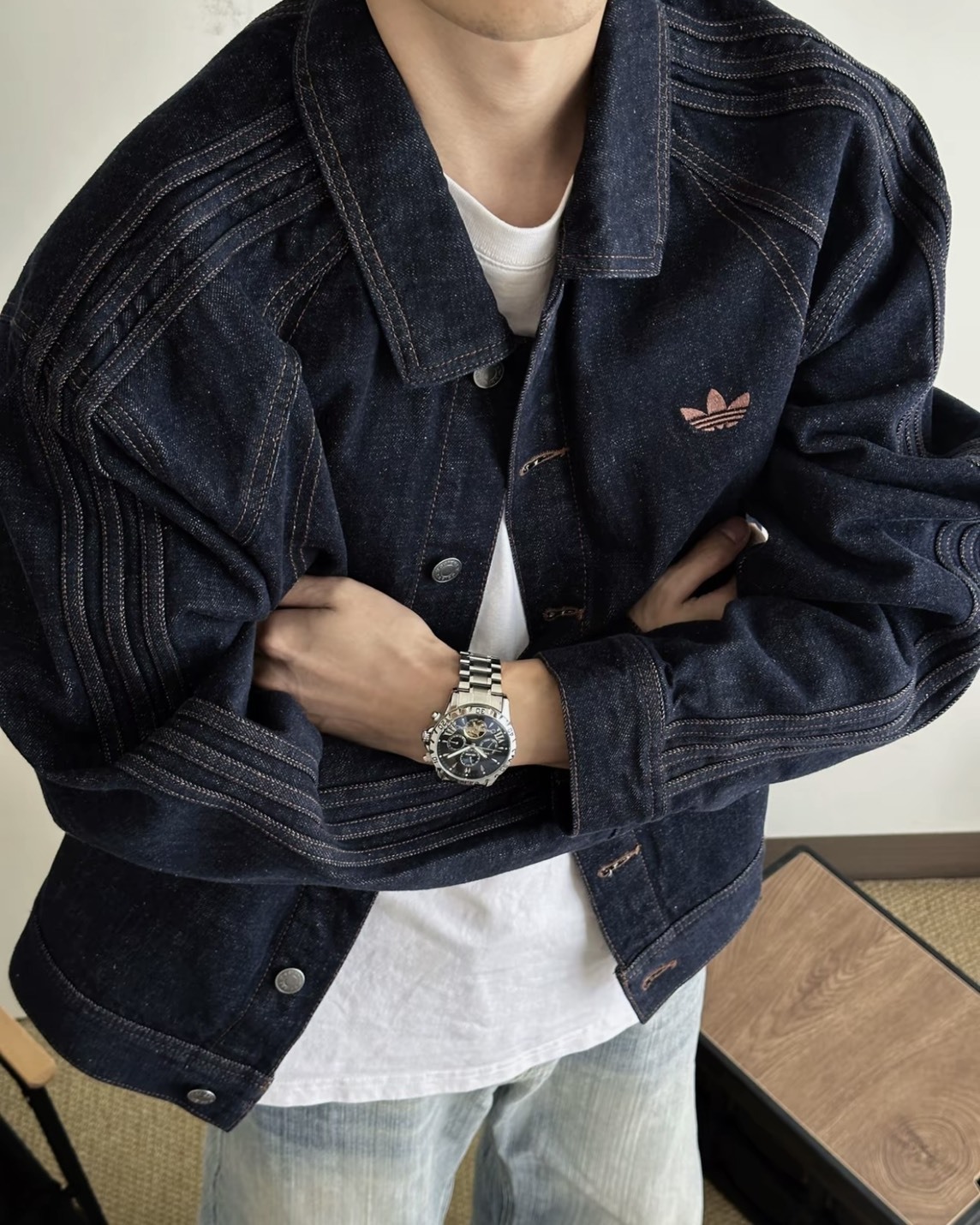 【預購】ADIDAS ORIGINALS DENIM 單寧外套 KT6338