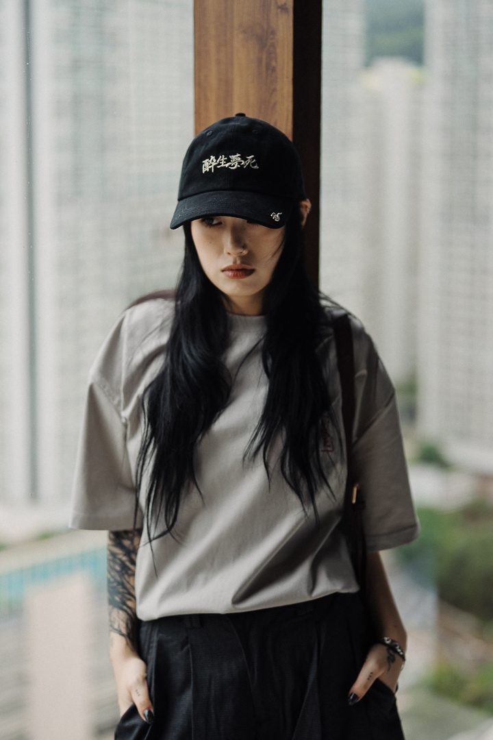 Drunken Dream Corduroy Cap｜Black｜Hong Kong Original Design