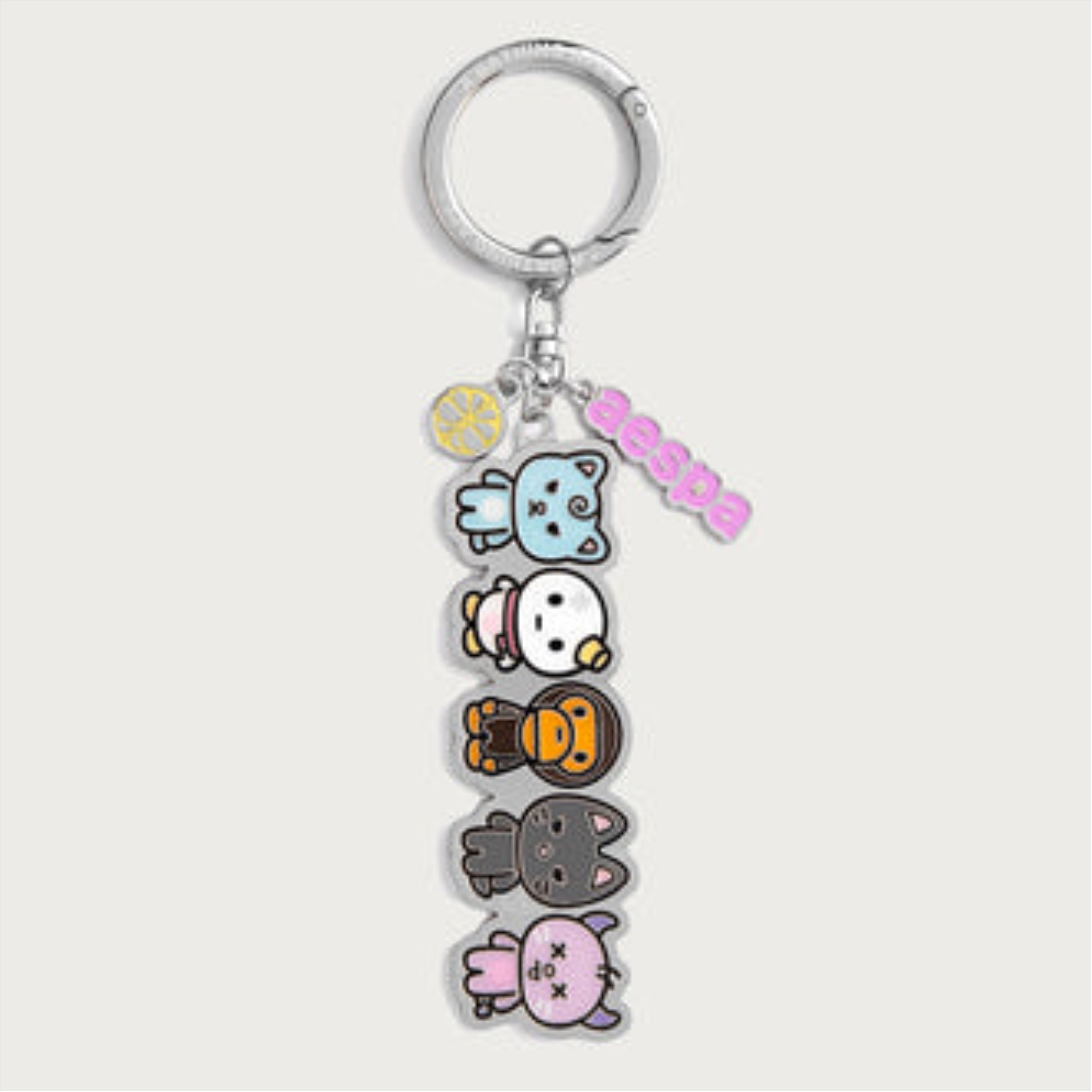 2026AW A BATHING APE BAPE X AESPA METAL KEYCHAIN KPOP 韓團 聯名 鑰匙圈 現貨