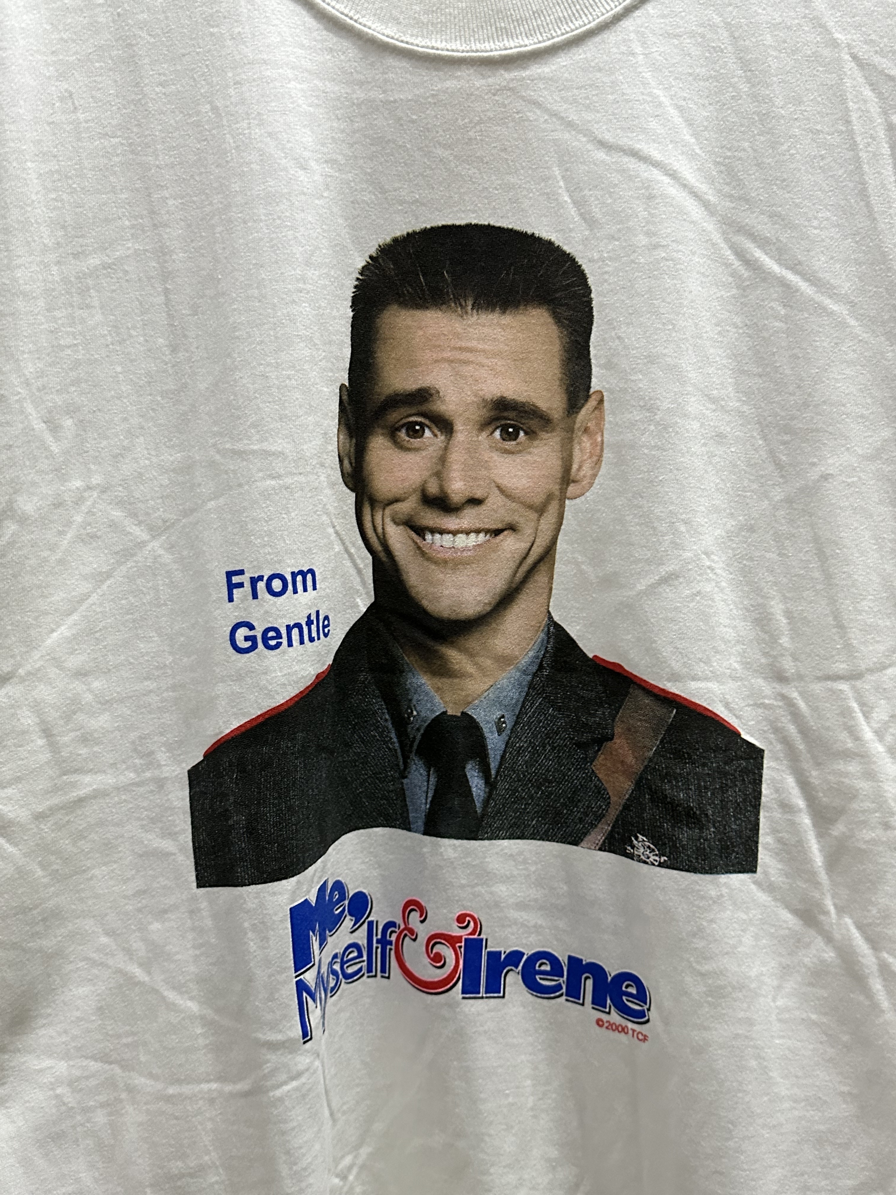 2000’y Me, Myself & Irene Jim Carry Y2K Movie T-Shirt (Dead Stock)