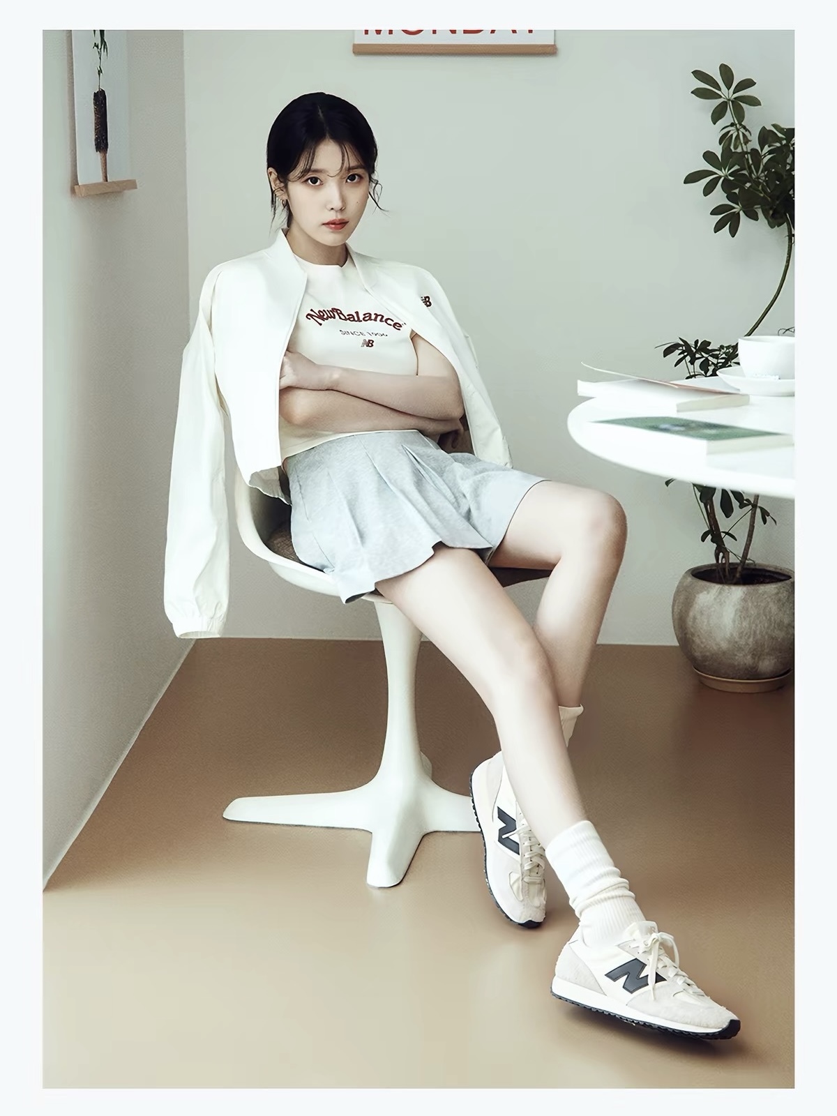 IU同款！NEW BALANCE 471 奶油米白黑