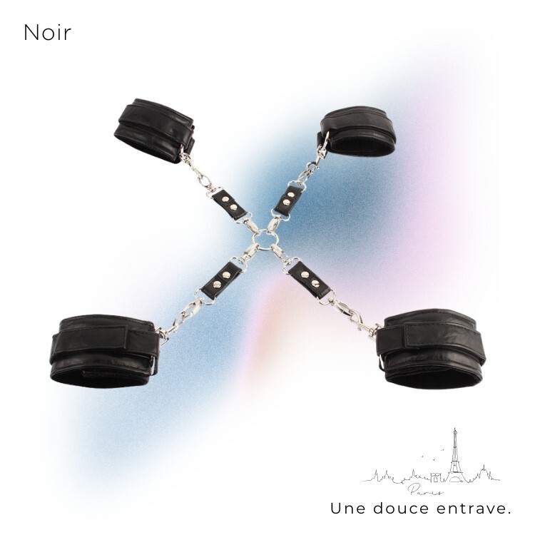 Noir 巴黎午夜 強制十字銬 sm反背銬 sm綑綁